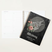 Viking Wolf en Rozen. Een gestileerde wolfskop, Planner (Display)