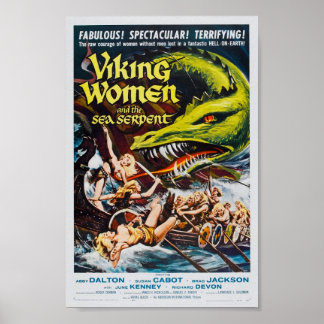 Viking Women en het Zee Serpent Movie Poster