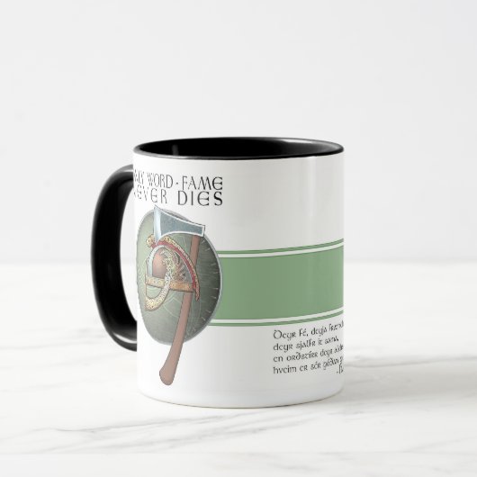 Viking "Word Fame" Havamal Mok (Voorkant links)