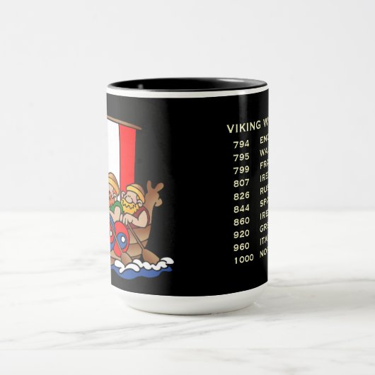 Viking* World Tour MugRoliga Viking mugg Mok (Midden)