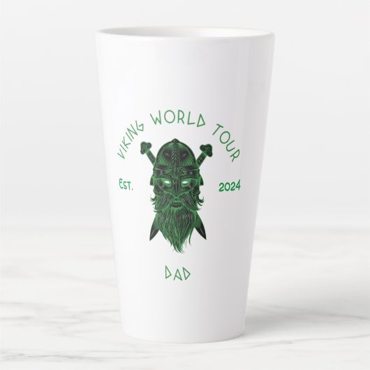 Viking World Tour Papa Latte Mok (Voorkant)