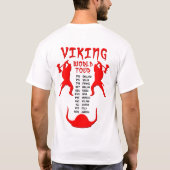 Viking World Tour Shirt Terug (Achterkant)
