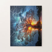 Viking World tree Yggdrasil at Ragnarok Legpuzzel (Verticaal)