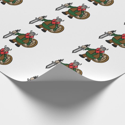 Viking Wrapping Paper Cadeaupapier (Hoek)