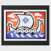 Viking Wrapping Paper Cadeaupapier (Vlak)