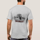 Viking Yachts de Hustler Kapitein Paul T-shirt (Achterkant)