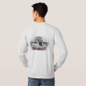 Viking Yachts de lange hoes van Hustler T-shirt (Achterkant volledig)