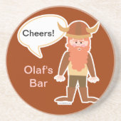  Viking Zandsteen Onderzetter (Voorkant)