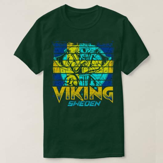 Viking Zweden1 T-shirt (Design voorkant)