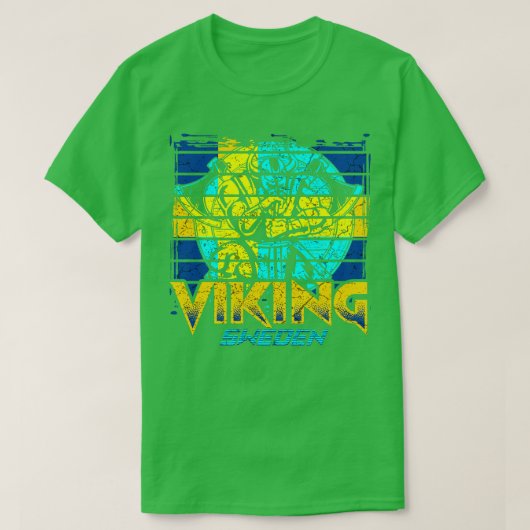 Viking Zweden 1 T-shirt (Design voorkant)