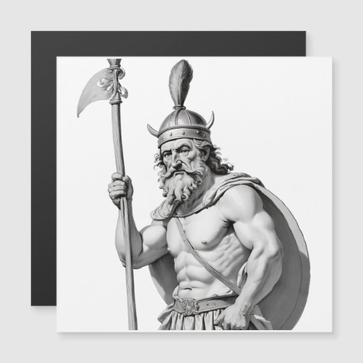 Vikingbewaarder. (Voorkant / Achterkant)