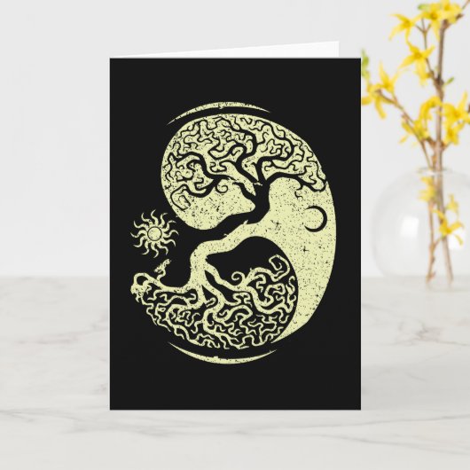 Vikingboom Kaart (Gele Bloem)