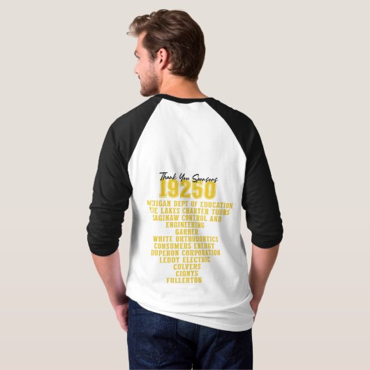 VikingBot Baseball Shirt  (Achterkant volledig)
