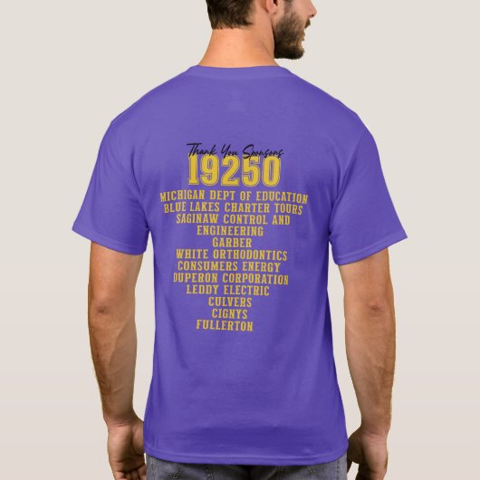 VikingBots 19250 T-shirt (Achterkant)