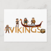 Vikingen Briefkaart (Voorkant)