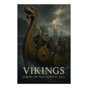 VIKINGEN — HEREN VAN DE NOORDZEE PERFECT POSTER