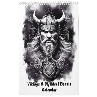 Vikingen & mythologische wezens kalender