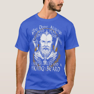 Vikingen Noords Noords Noords Noords Scandinavisch T-shirt