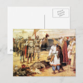 Vikingen op de Shore Briefkaart (Voorkant / Achterkant)