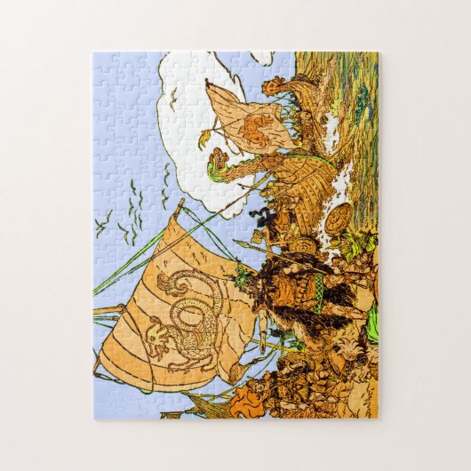 Vikingers Legpuzzel (Verticaal)