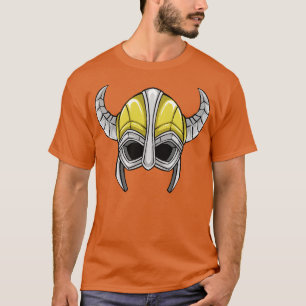 Vikinghelm Vikingen Noorse Mythologie T-shirt