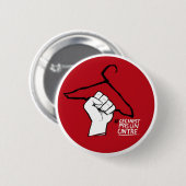 Vikingondersteuning Ronde Button 5,7 Cm (Voorkant /achterkant)