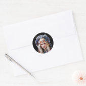 Vikingprinses (Valhalla) Ronde Sticker (Envelop)