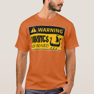 Vikings aan boord t-shirt