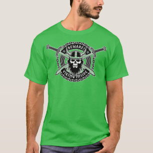 Vikings aandacht donker t-shirt