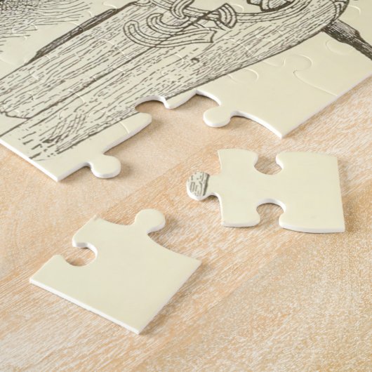  Vikings Artwork en Illustraties Legpuzzel (Zijkant)