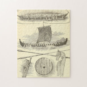 Vikings Artwork en Illustraties Legpuzzel
