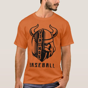 Vikings Baseball Sport Sticker T-shirt