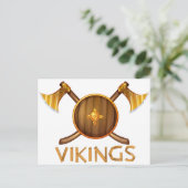 Vikings Briefkaart (Staand voorkant)