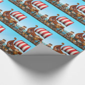 Vikings Cadeaupapier (Hoek)