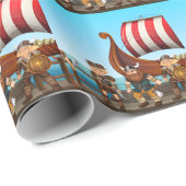 Vikings Cadeaupapier (Rol Hoek)