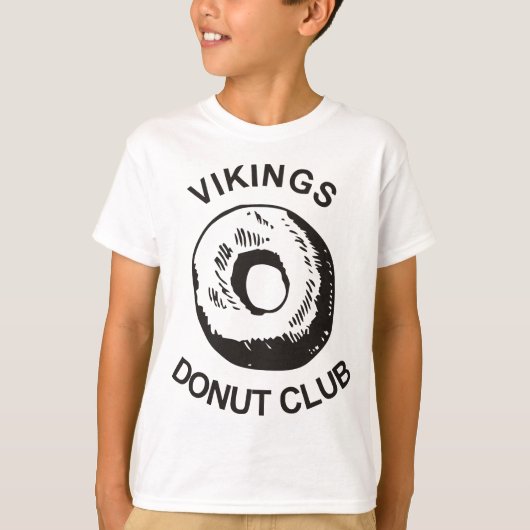 Vikings Donut Club T-shirt (Voorkant)
