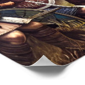 Vikings Forwards Samen Poster (Hoek)