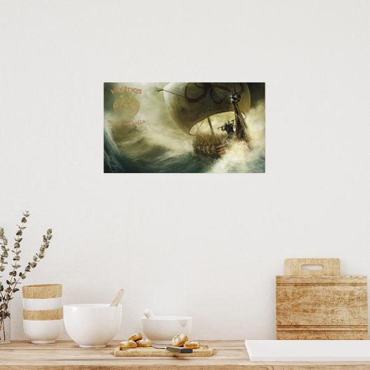Vikings gaat naar Valhalla Poster (Keuken)