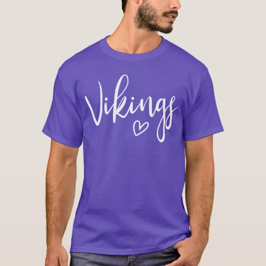 Vikings High School Vikings Sports Team Women's T-shirt (Voorkant)