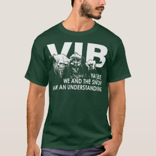 Vikings in Black We en Snow T-shirt
