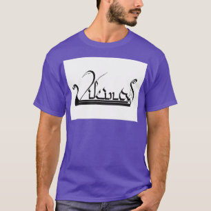 Vikings-kalligrafie T-shirt