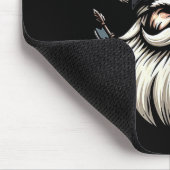 Vikings Kerstman Hoed Kerstmis Pyjama Cool Nordic  Muismat (Hoek)