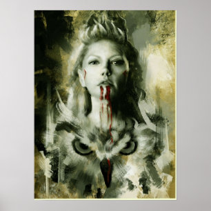 vikings koningin lagertha poster