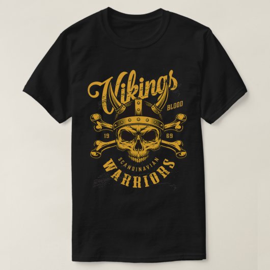 Vikings krijgers 4 t-shirt (Design voorkant)