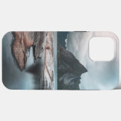 Viking's kust Case-Mate iPhone case (Achterkant (horizontaal))
