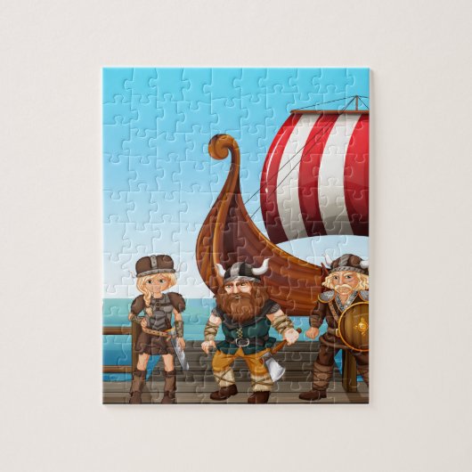 Vikings Legpuzzel (Verticaal)