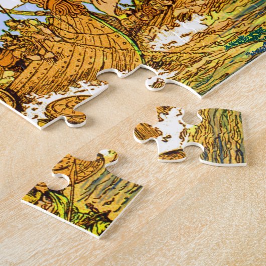 Vikings Legpuzzel (Zijkant)