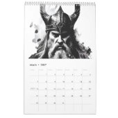 Vikings & Mythical Beasts 2026 Calendar Kalender (Mar 2027)