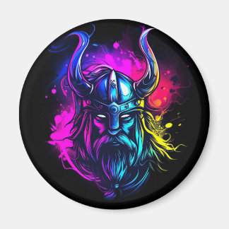 Vikings Neon Magneet