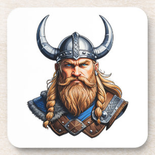 Vikings Nordic Man Bier Onderzetter